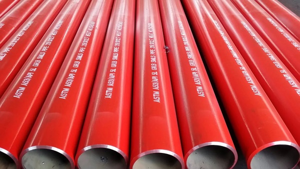 Fire fighting steel pipes