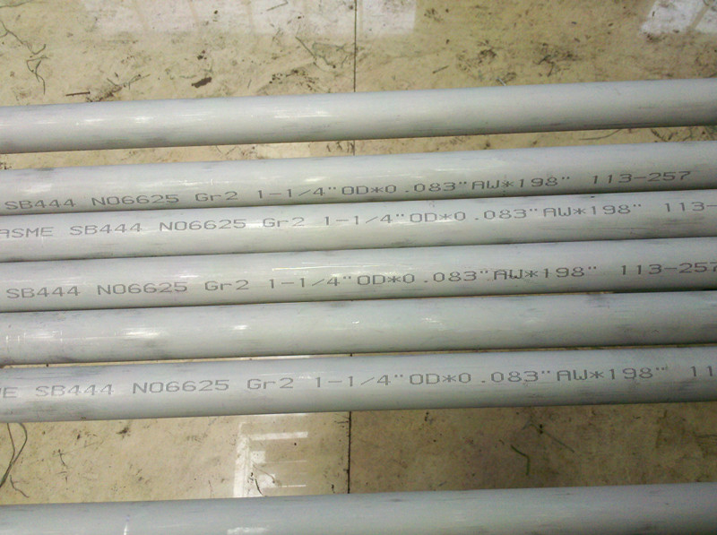 ASTM B444 UNS NO. 6625  Gr.2 Inconnel  steel tubes