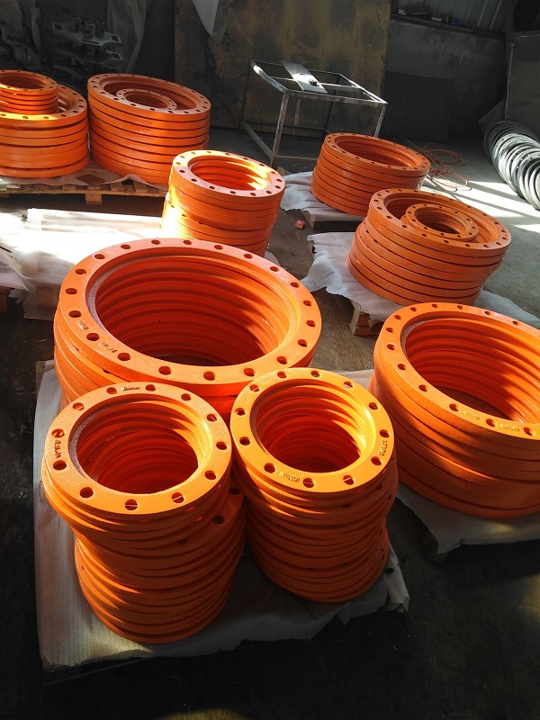 BACKING FLANGE CONVOLUTED 150 PSI DI EPOXY COATED