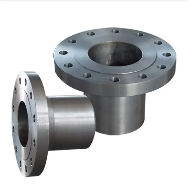 Long neck stainless steel flanges