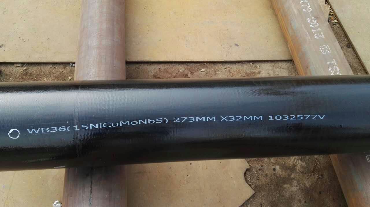 Export alloy steel pipe WB36 To India