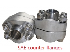 Finished the shippment for the high pressure SAE counter flanges